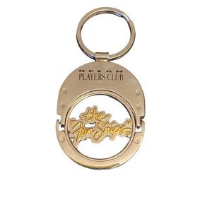 Ocean Players Club The Fun Ships Silver/Gold Tone Oval Keychain
